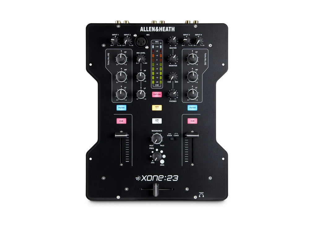 Allen & Heath Xone-23 DJ Mixers and Controller, 2(+2) Channel Analogue Mixer