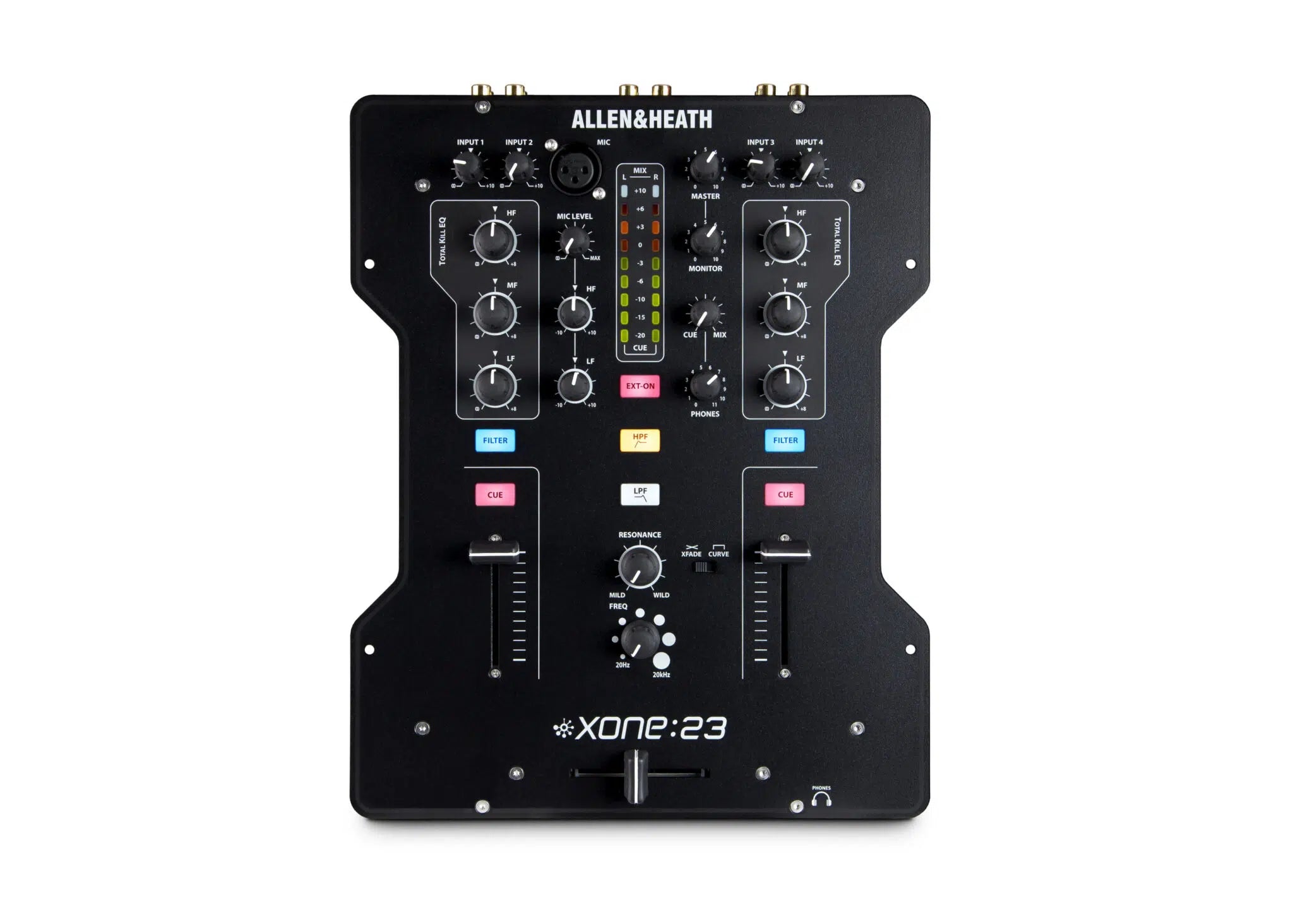 Allen & Heath Xone-23 DJ Mixers and Controller, 2(+2) Channel Analogue Mixer