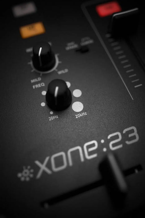 Allen & Heath Xone-23 DJ Mixers and Controller, 2(+2) Channel Analogue Mixer