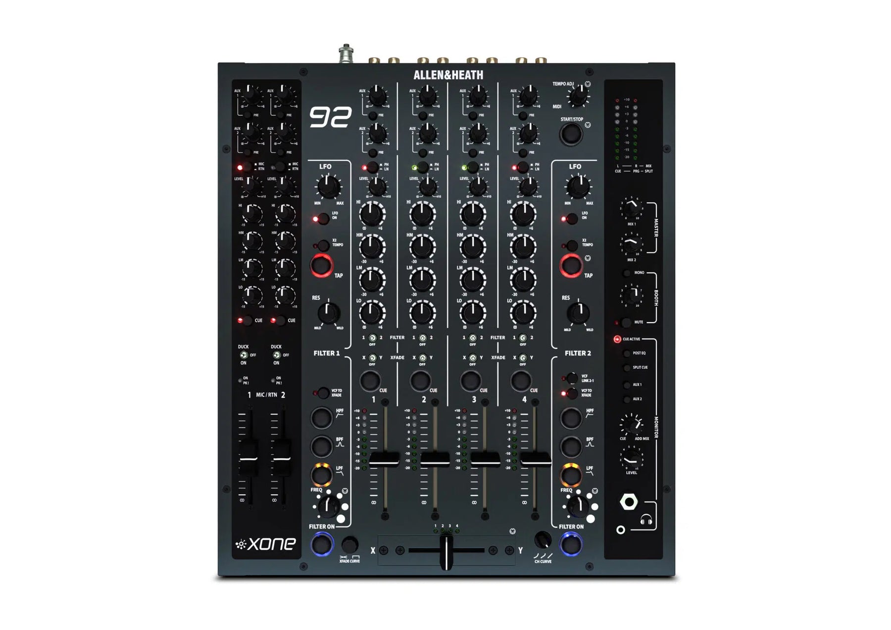 Allen & Heath Xone-92, 4+2 Channel Analogue DJ Mixers and Controller