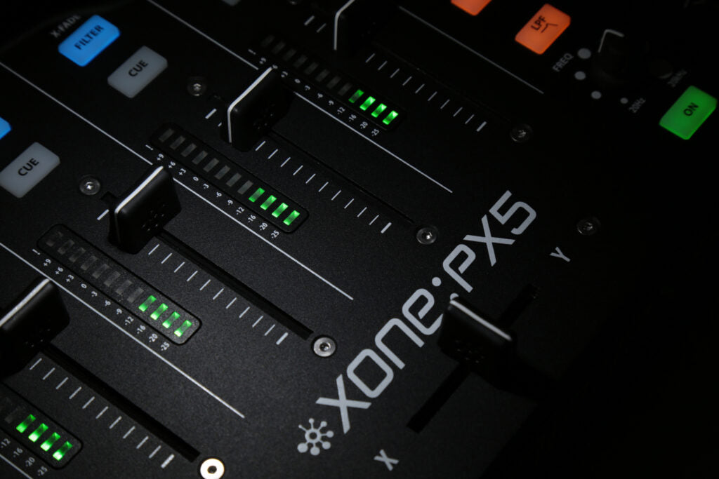 Allen & Heath Xone-PX5, 4+1 Channel Analogue Mixer with Digital FX + Interface DJ Mixers and Controller