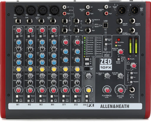 Allen & Heath ZED-10FX Analogue Mixer