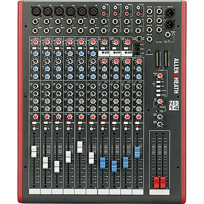 Allen & Heath ZED-14 Analogue Mixer