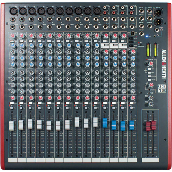 Allen & Heath ZED-18 Analogue Mixer