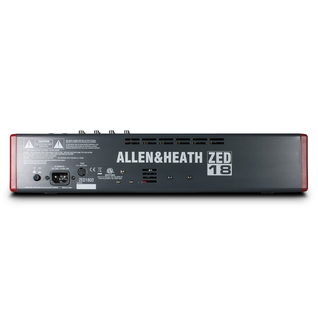 Allen & Heath ZED-18 Analogue Mixer