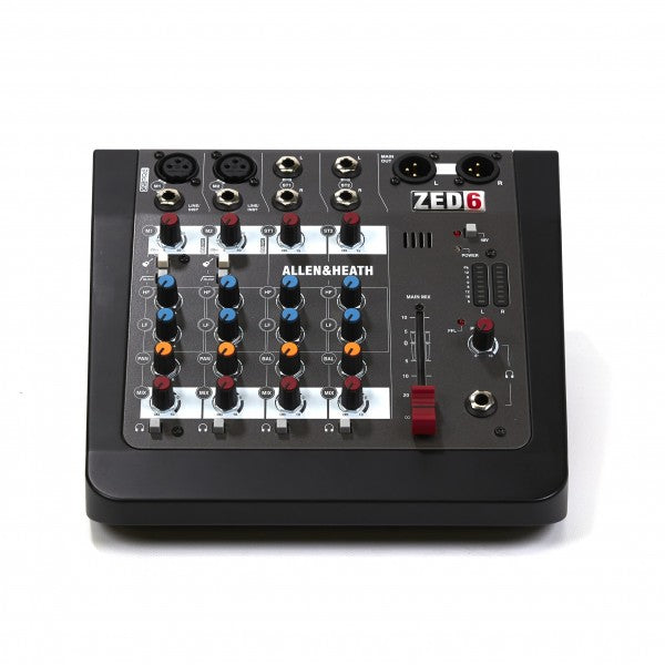 Allen & Heath ZED-6 Compact Analogue Mixer