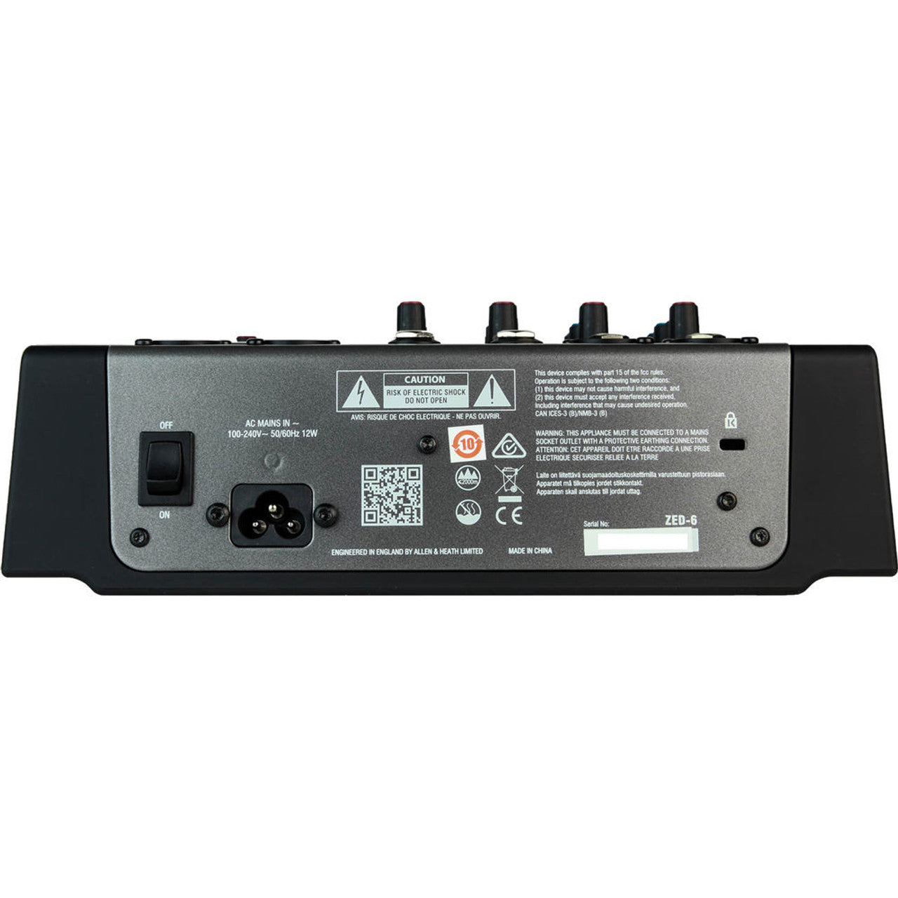 Allen & Heath ZED-6 Compact Analogue Mixer