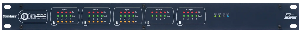 BSS BLU-100 12x8 Signal Processor with BLU link