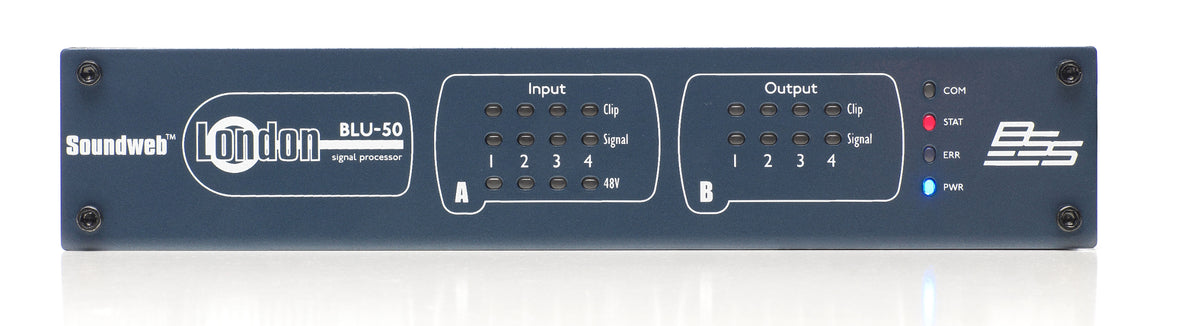 BSS BLU-50  4x4 Signal Processor with BLU link
