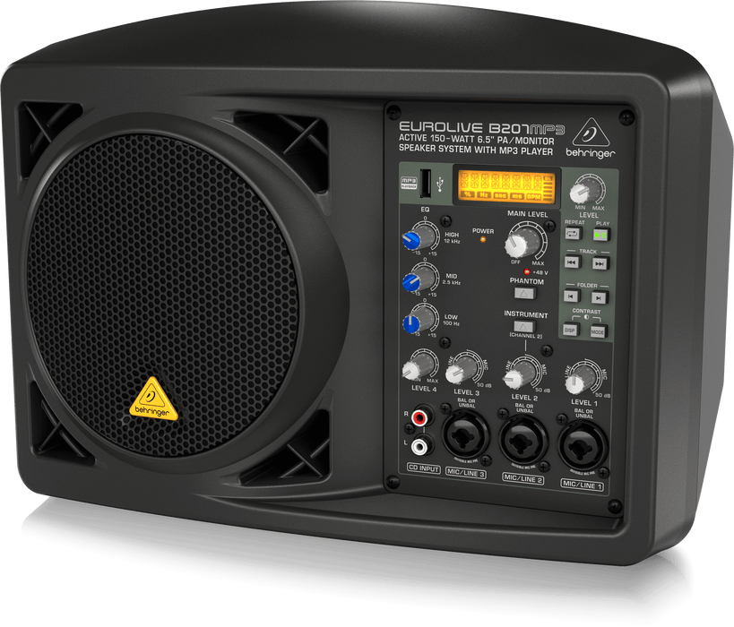 Behringer B207MP3 Powered Speakers