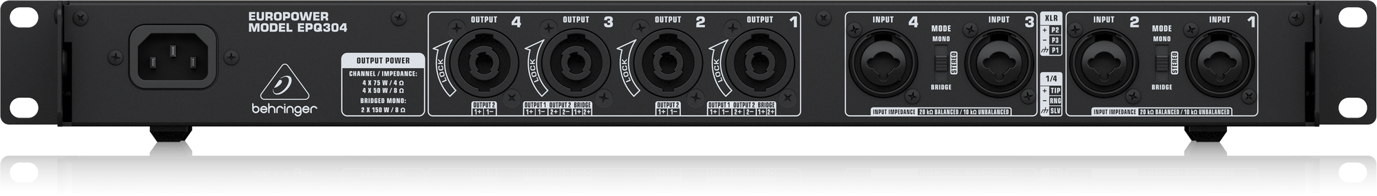 Behringer EPQ304 Power Amplifier