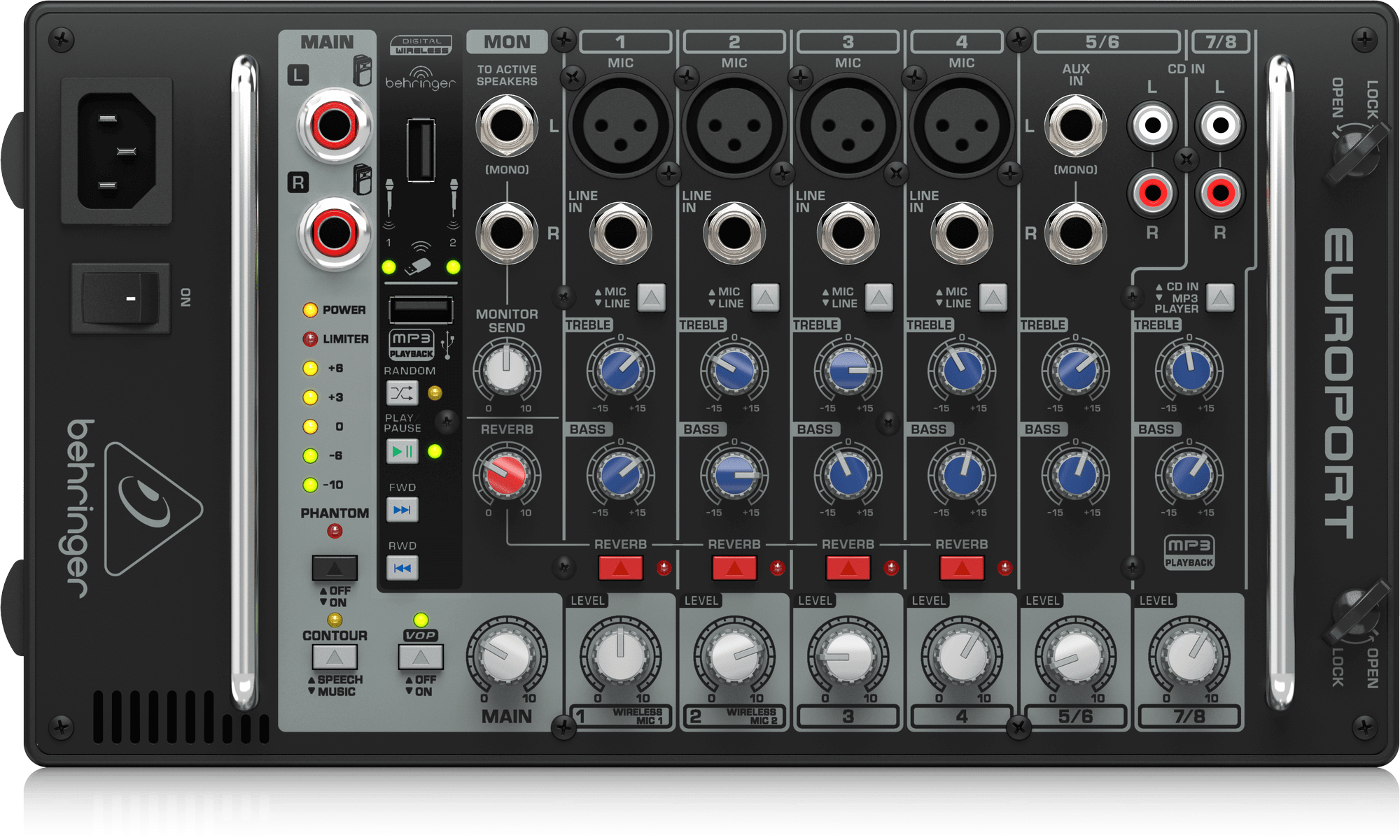 Behringer EPS500MP3 Powered Speakers