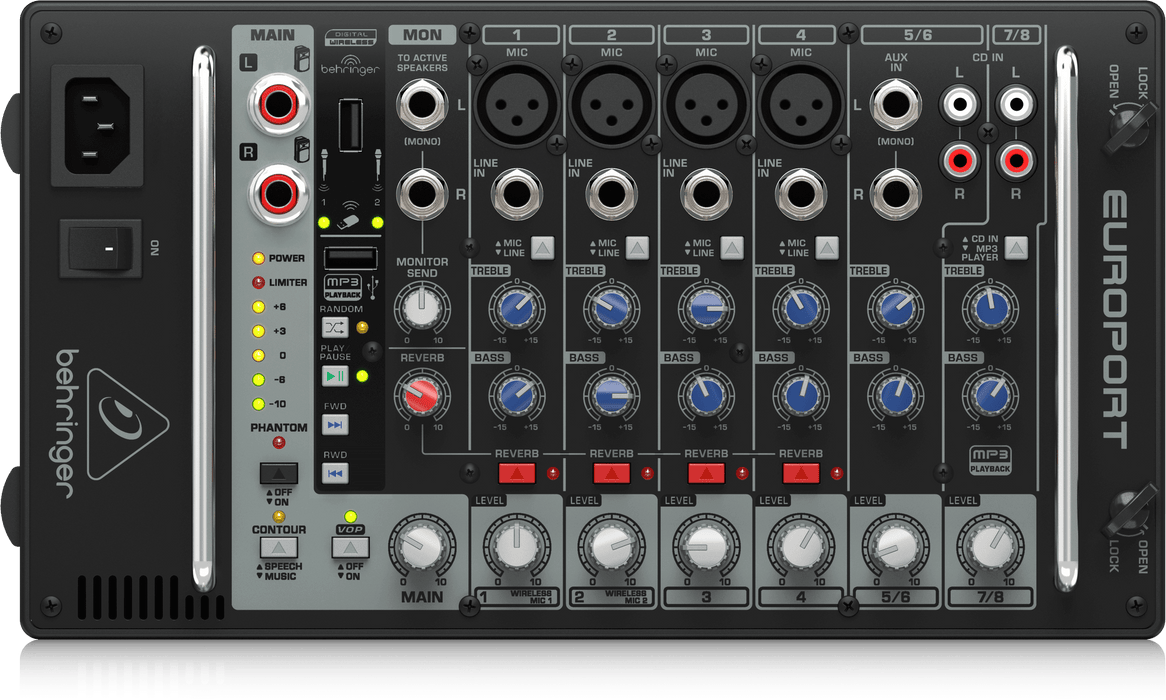 Behringer EPS500MP3 Powered Speakers