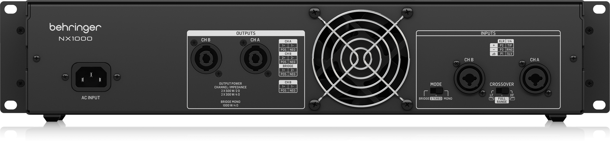 Behringer NX1000 Power Amplifier