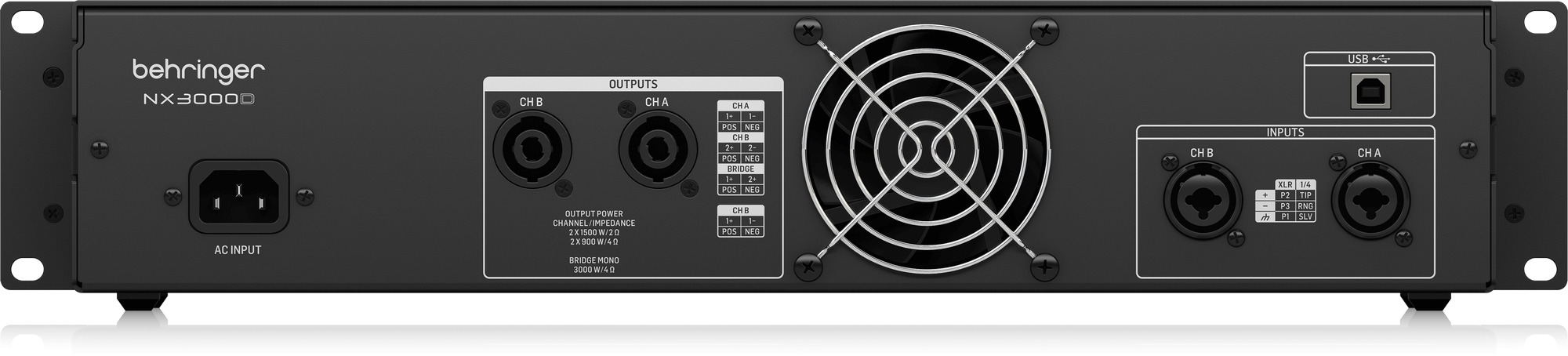 Behringer NX3000D Power Amplifier