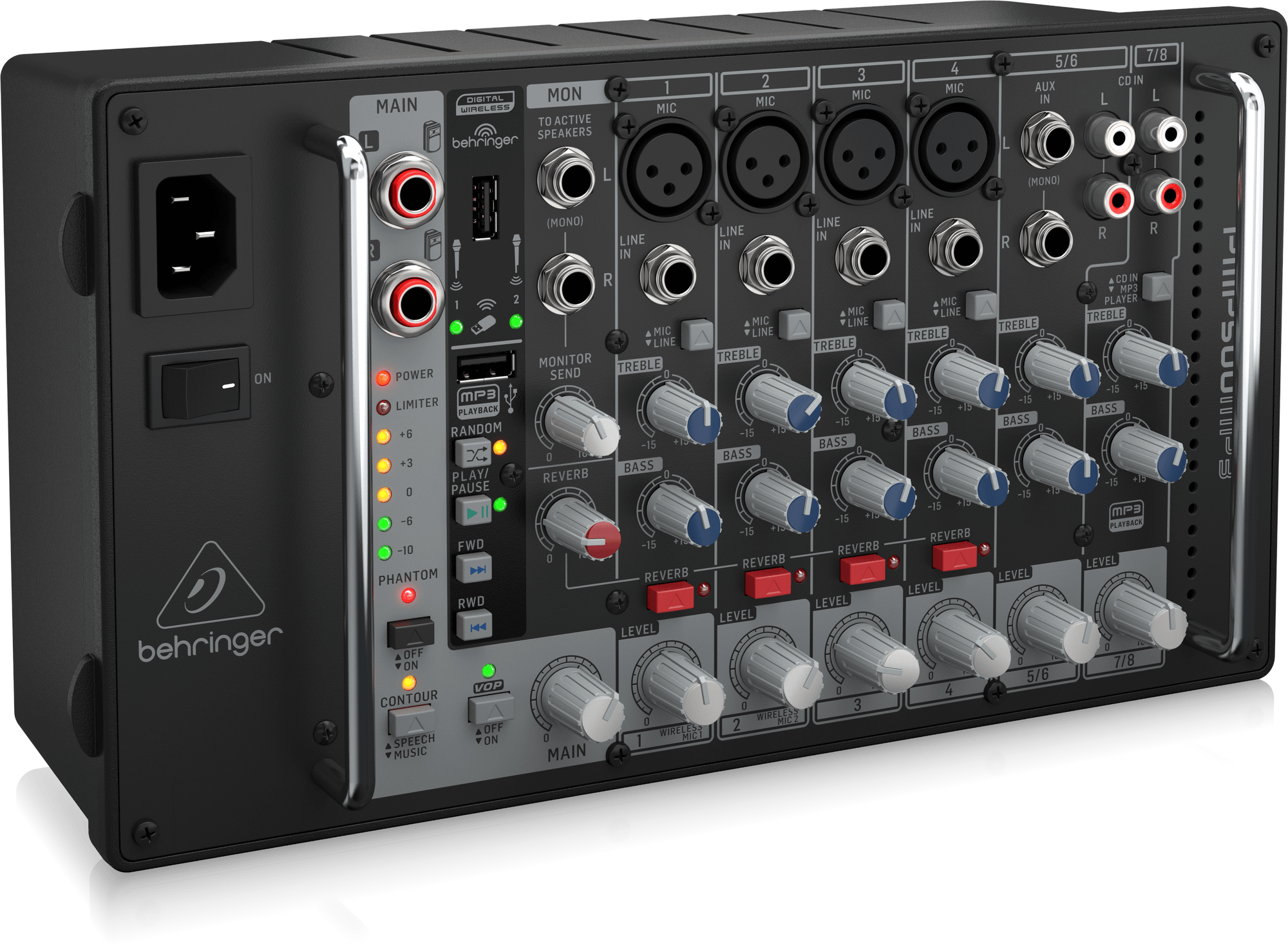 Behringer PMP500MP3 Powered Mixer