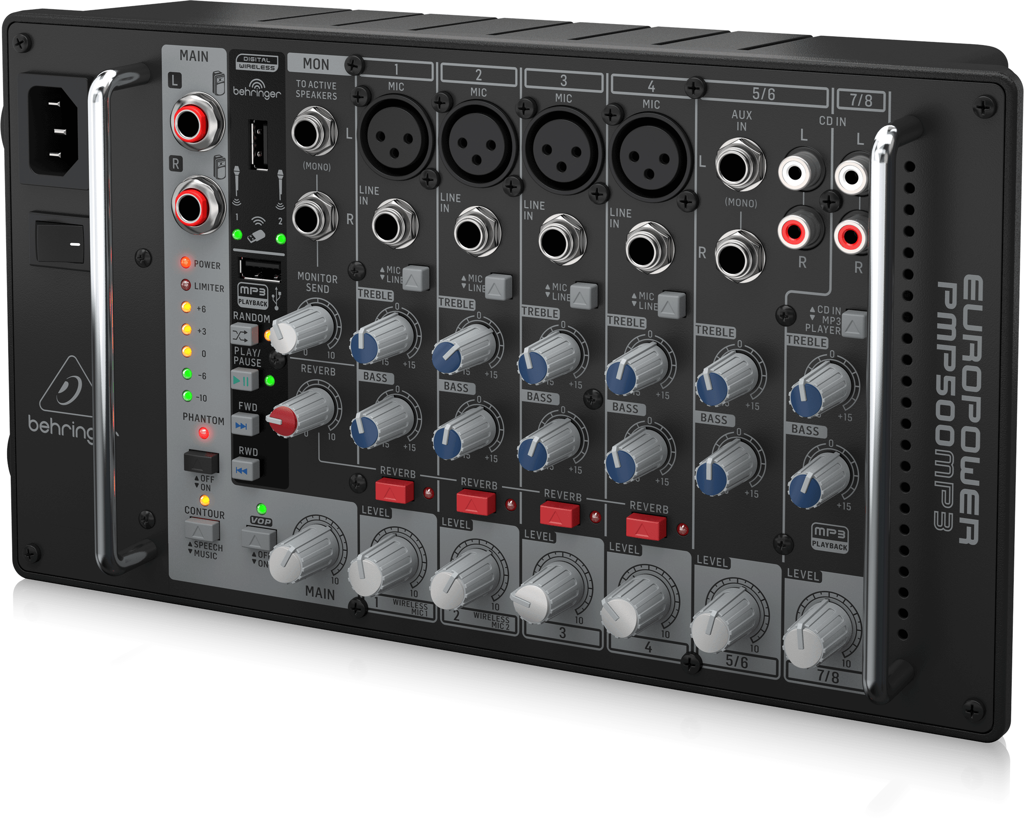 Behringer PMP500MP3 Powered Mixer
