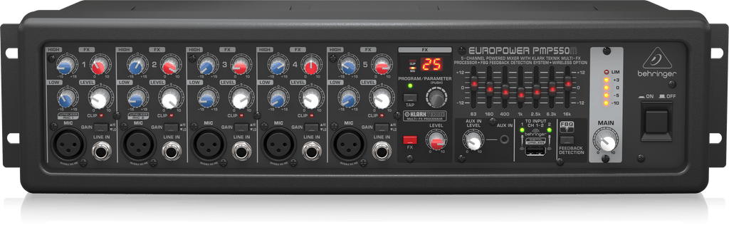 Behringer PMP550M Powered Mixer