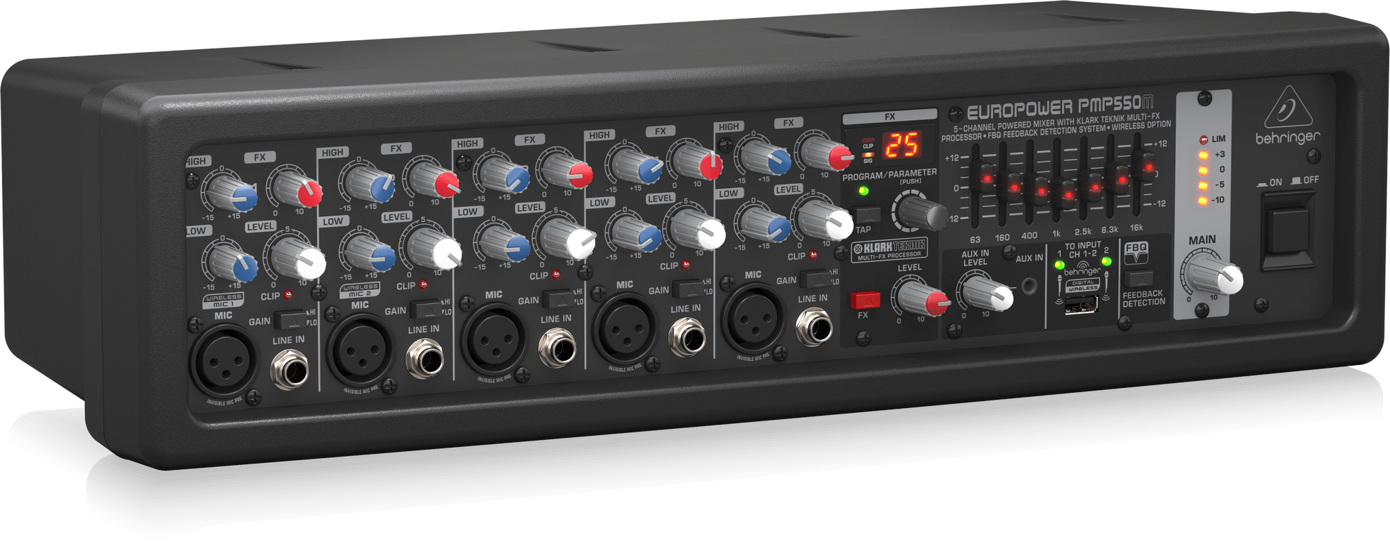 Behringer PMP550M Powered Mixer