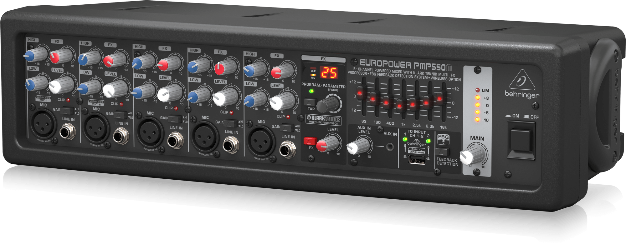 Behringer PMP550M Powered Mixer