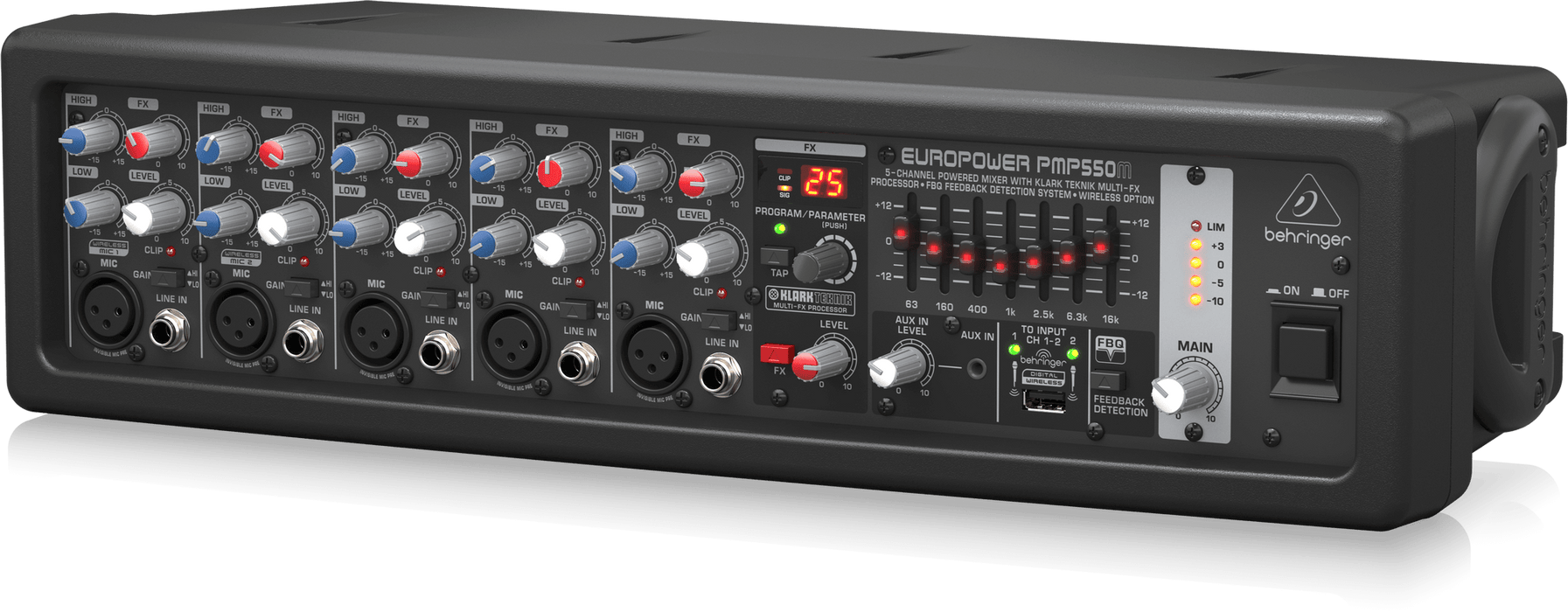 Behringer PMP550M Powered Mixer