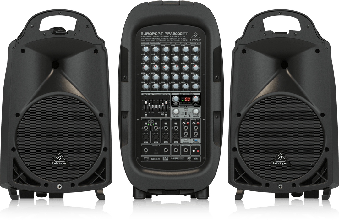 Behringer PPA2000BT Powered Speakers