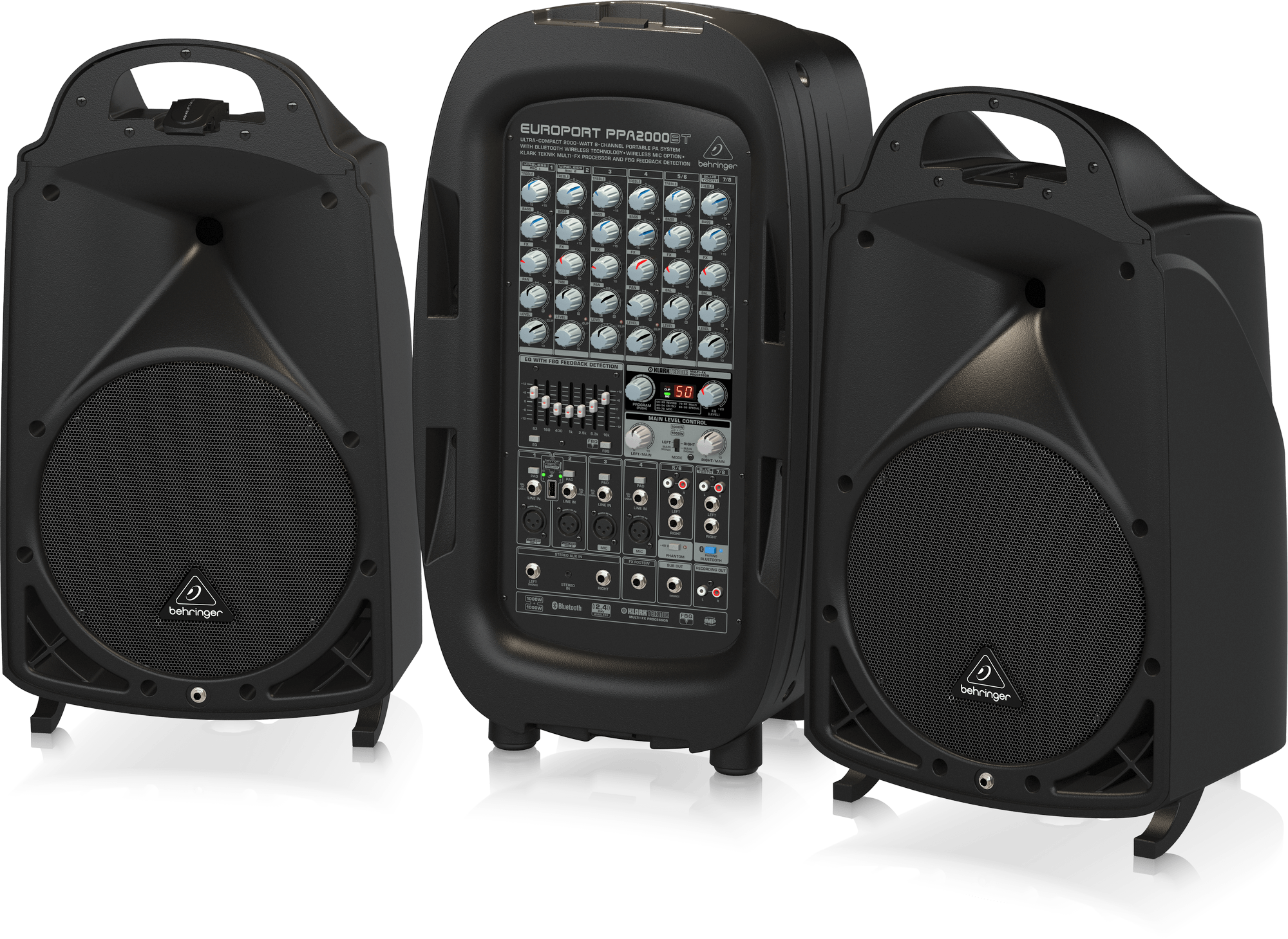 Behringer PPA2000BT Powered Speakers