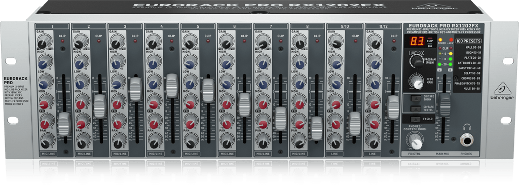 Behringer PRO RX1202FX Rack Mount Mixer
