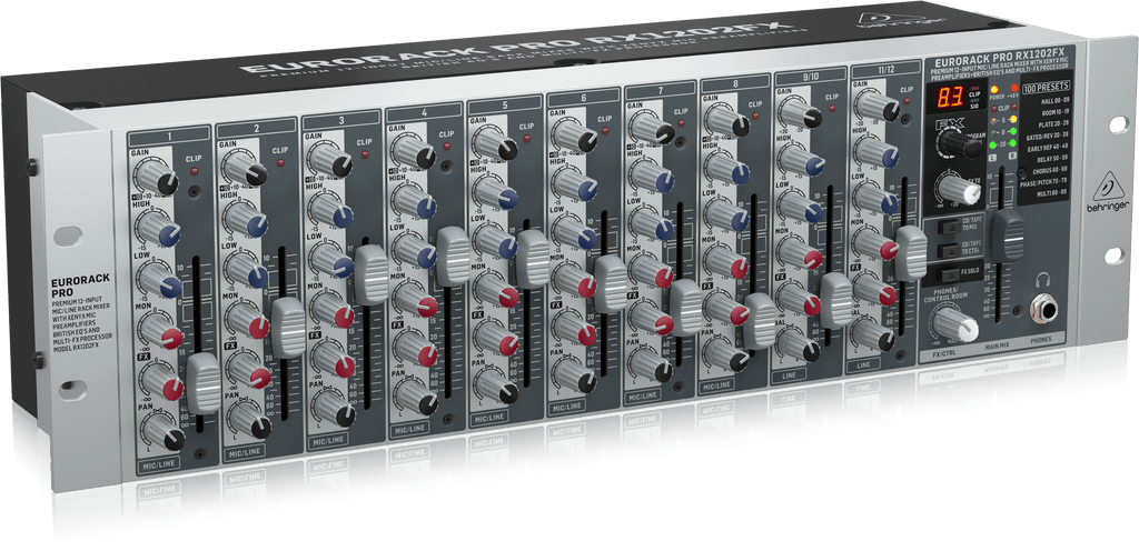 Behringer PRO RX1202FX Rack Mount Mixer
