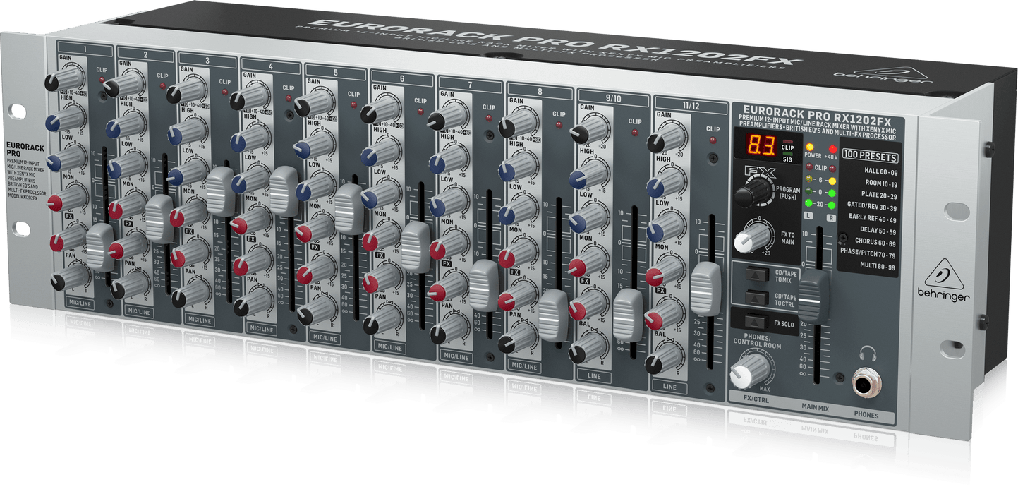 Behringer PRO RX1202FX Rack Mount Mixer
