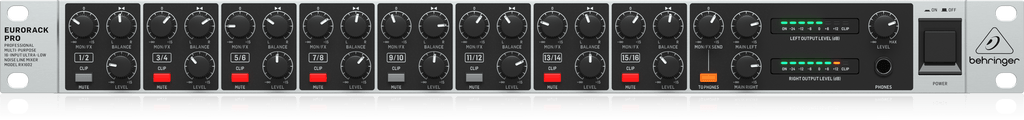 Behringer PRO RX1602 Rack Mount Mixer