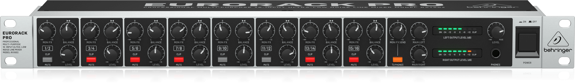 Behringer PRO RX1602 Rack Mount Mixer