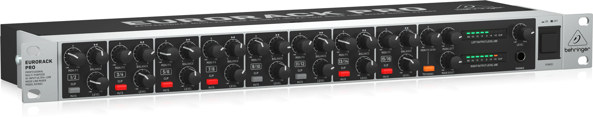 Behringer PRO RX1602 Rack Mount Mixer
