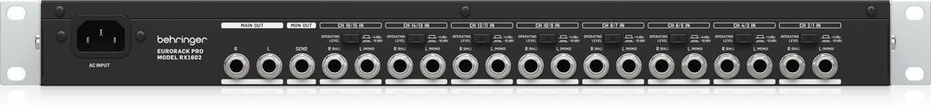 Behringer PRO RX1602 Rack Mount Mixer