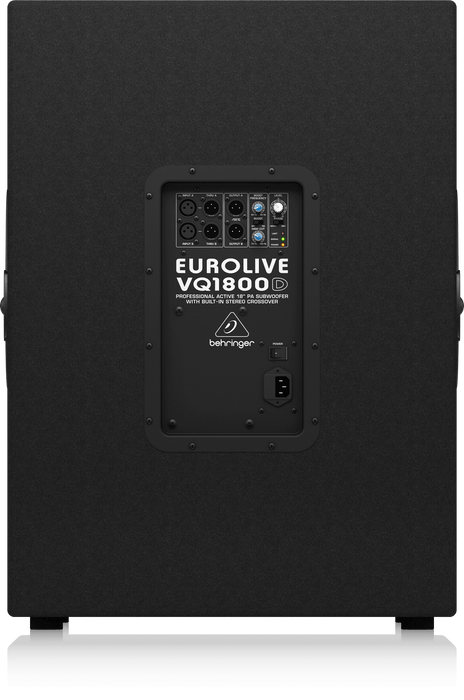 Behringer VQ1800D Powered Subwoofers