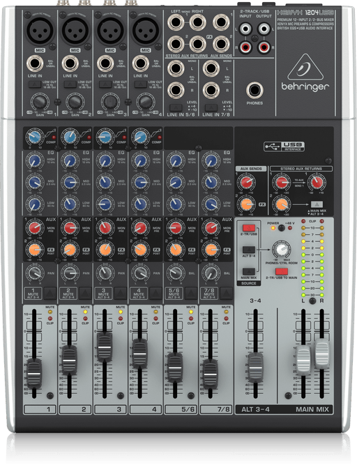 Behringer XENYX 1204USB Mixer