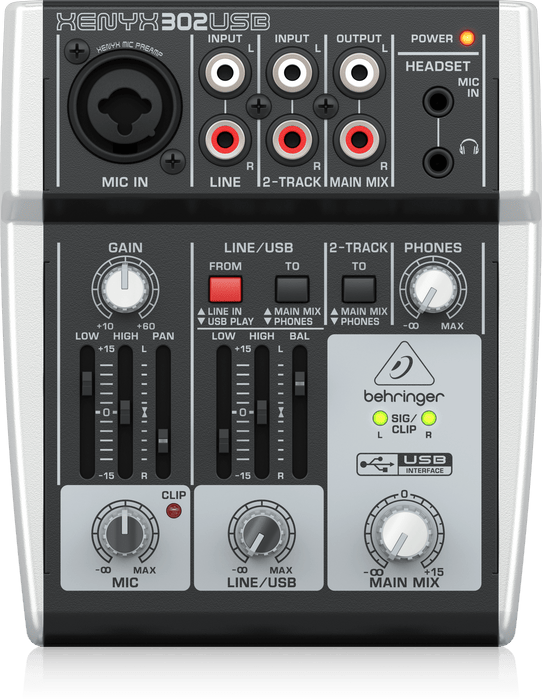 Behringer XENYX 302USB Mixer