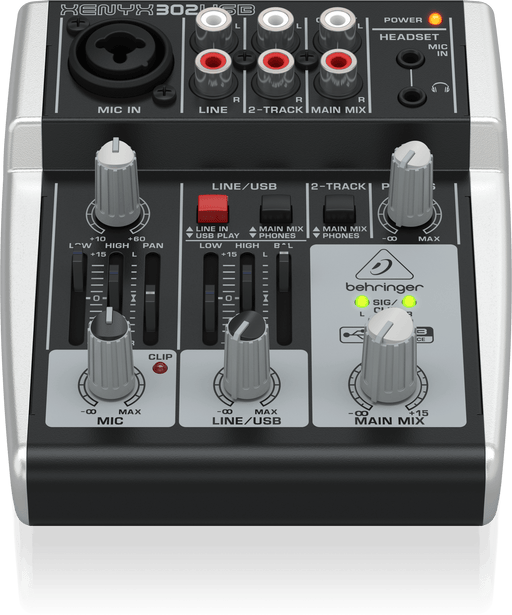 Behringer XENYX 302USB Mixer