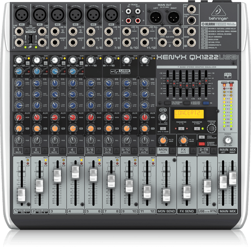 Behringer XENYX QX1222USB Mixer
