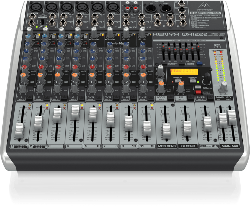 Behringer XENYX QX1222USB Mixer