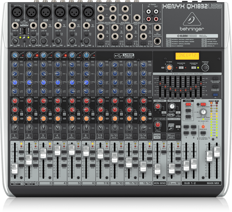 Behringer XENYX QX1832USB Mixer