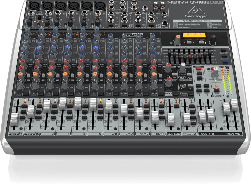 Behringer XENYX QX1832USB Mixer