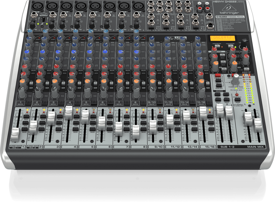 Behringer XENYX QX2222USB Mixer