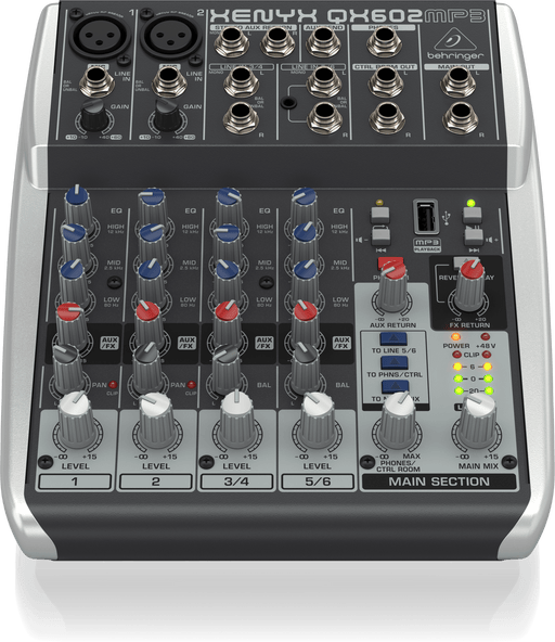 Behringer XENYX QX602MP3 Mixer