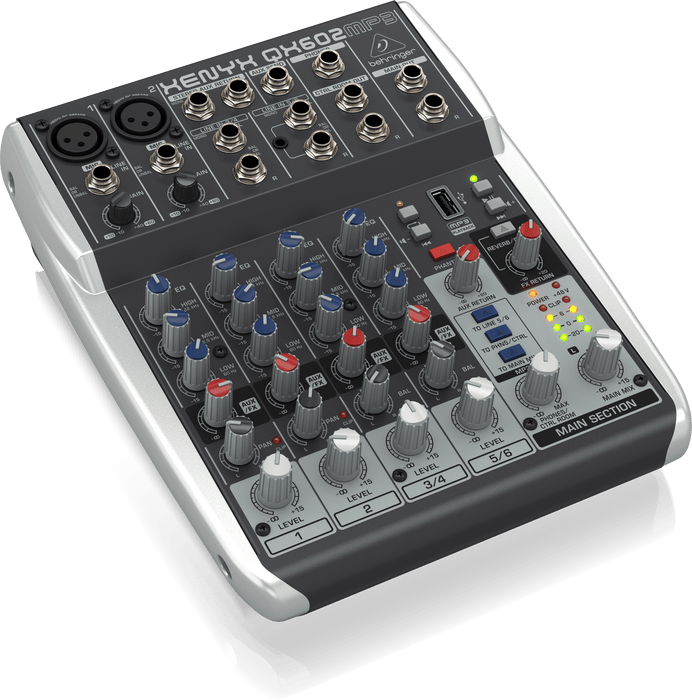Behringer XENYX QX602MP3 Mixer
