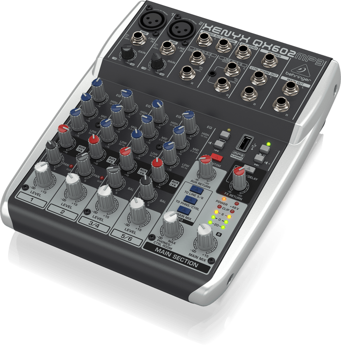 Behringer XENYX QX602MP3 Mixer