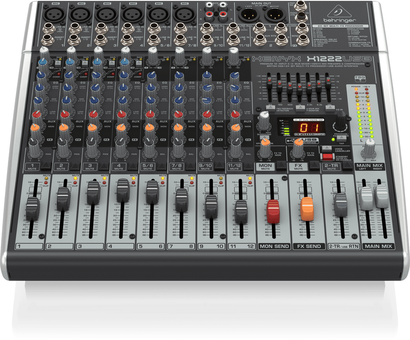 Behringer XENYX X1222USB Mixer
