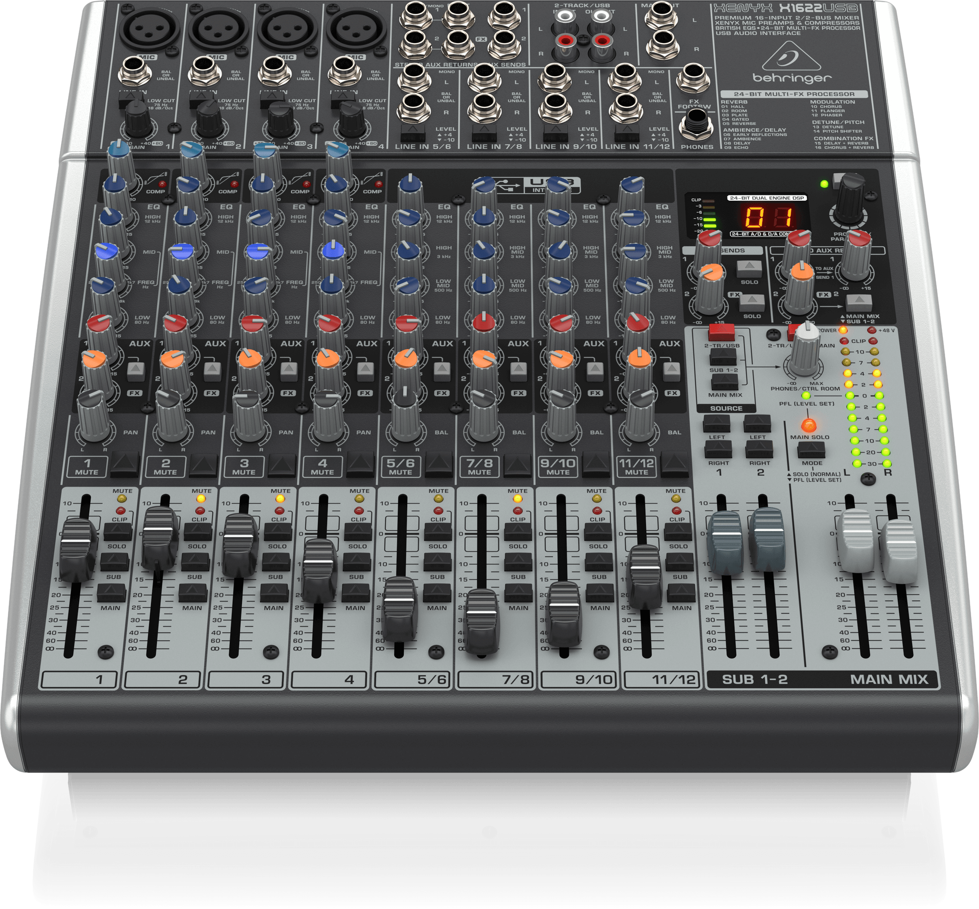 Behringer XENYX X1622USB Mixer