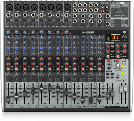 Behringer XENYX X2222USB Mixer