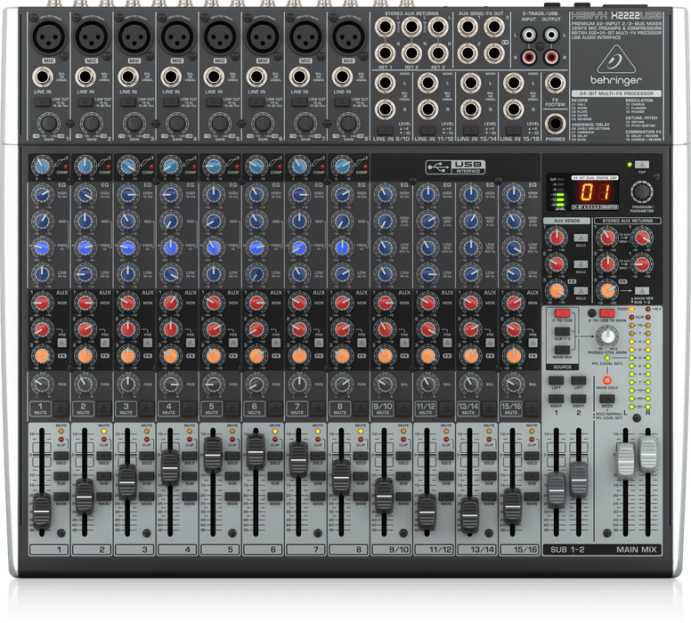 Behringer XENYX X2222USB Mixer